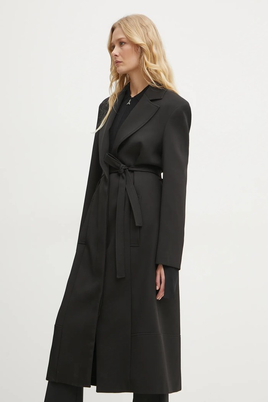 Одежда Пальто Patrizia Pepe 8O0157.A375 чёрный