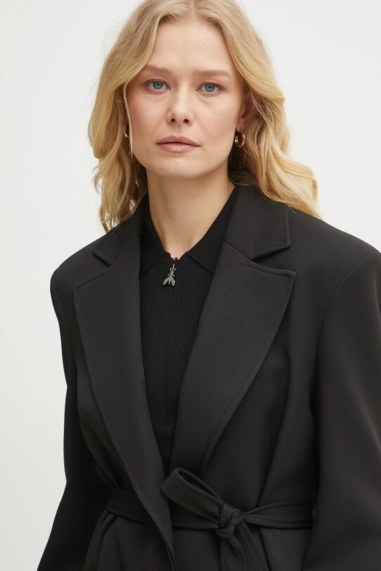 Пальто Patrizia Pepe чёрный 8O0157.A375
