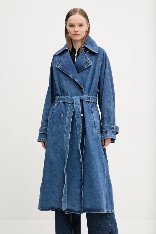 Îmbrăcăminte Hugo Blue palton jeans 50532056 albastru