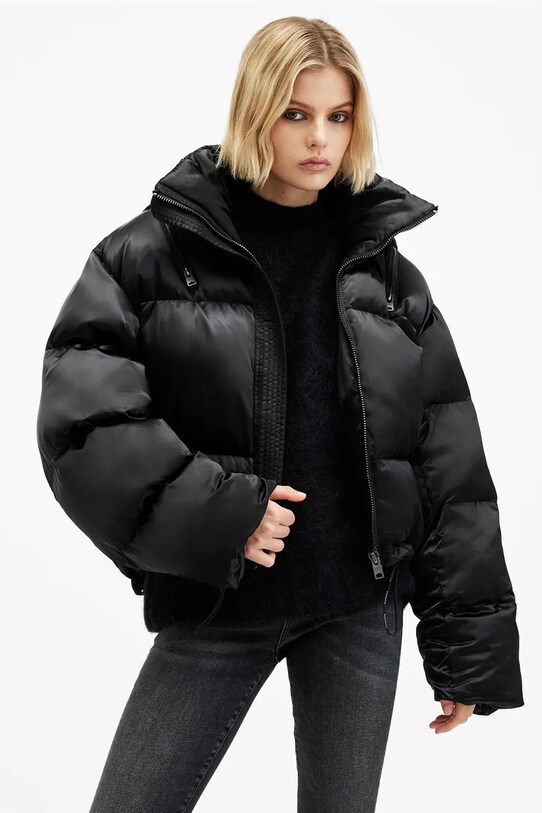Куртка AllSaints CHELSEA з утепленням чорний W019OB