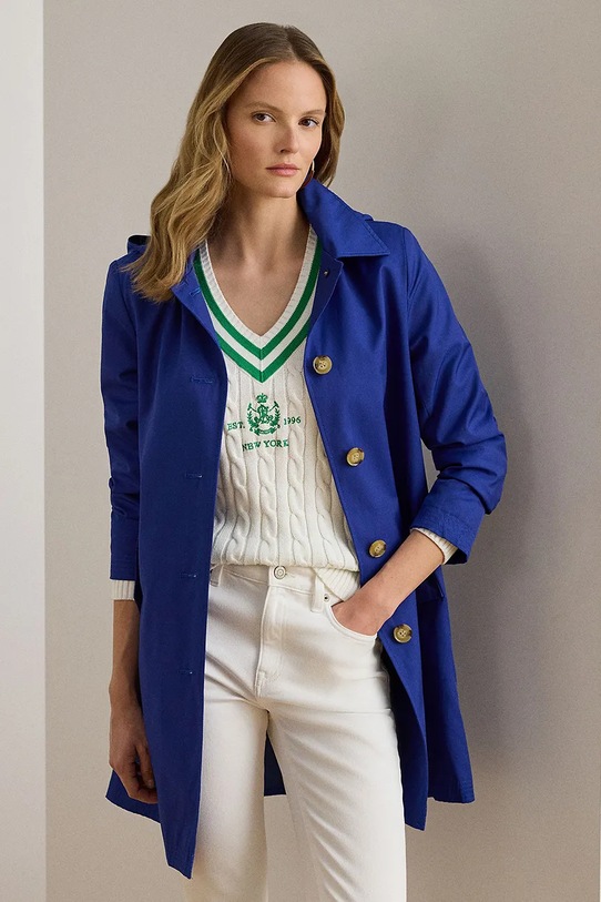 Lauren Ralph Lauren płaszcz pozostałe niebieski 297967121