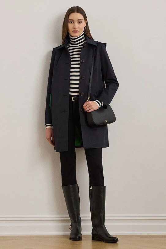 Одяг Пальто Lauren Ralph Lauren 297967121 темно-синій