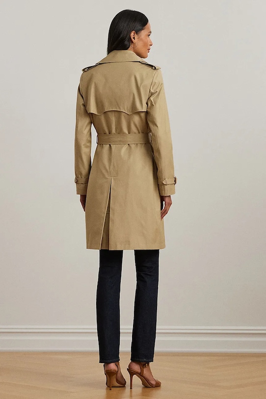 Trench kabát Lauren Ralph Lauren 297967122 béžová SS25