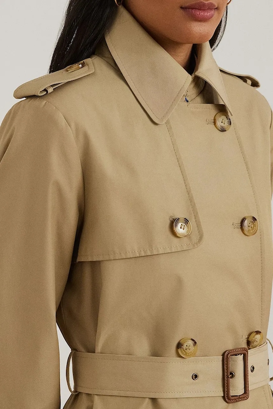 Trench kabát Lauren Ralph Lauren béžová 297967122