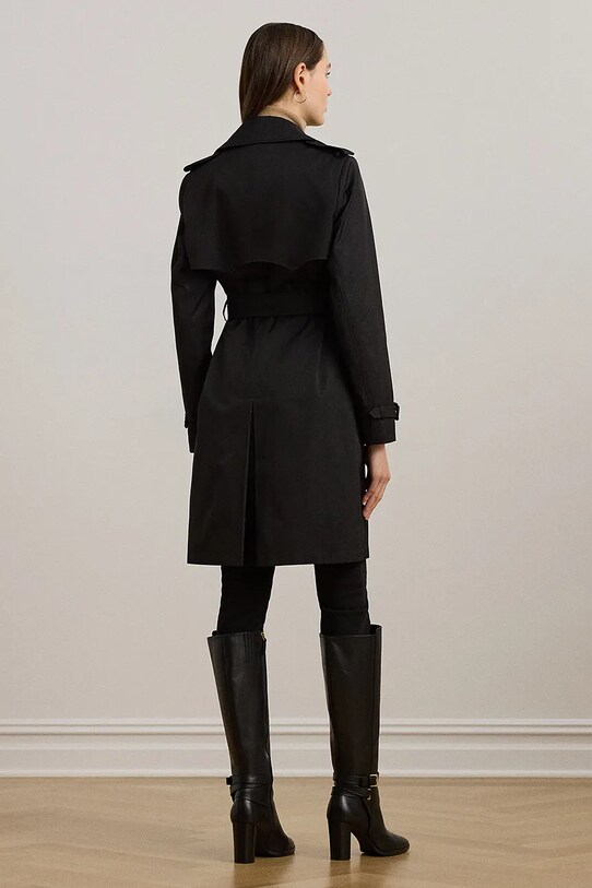 Тренч Lauren Ralph Lauren 297967122 чорний SS25