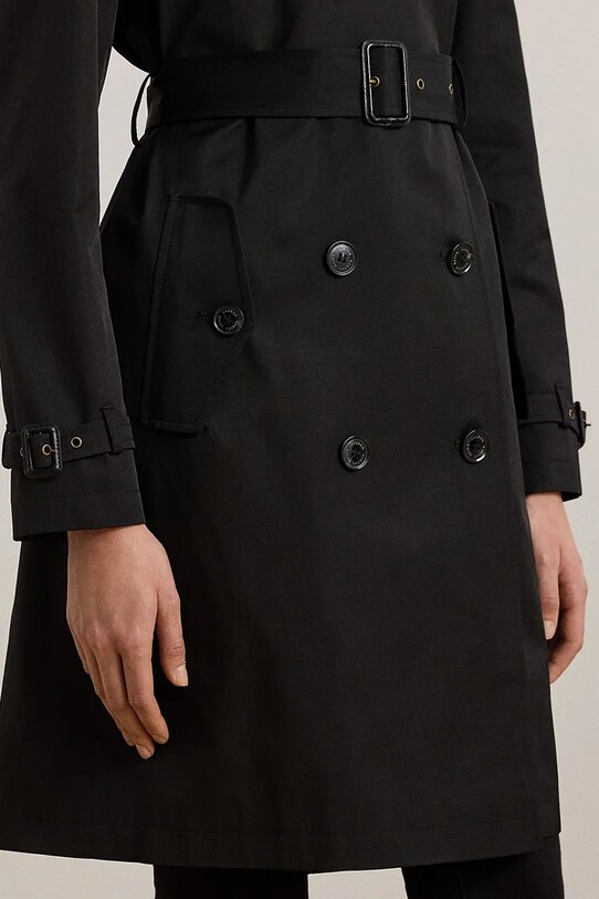 Тренч Lauren Ralph Lauren 297967122 чорний