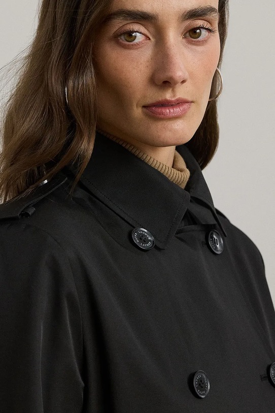 Lauren Ralph Lauren płaszcz czarny 297967126