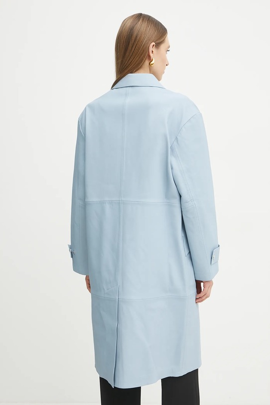 Ruházat BOSS bőrkabát 50531308 kék