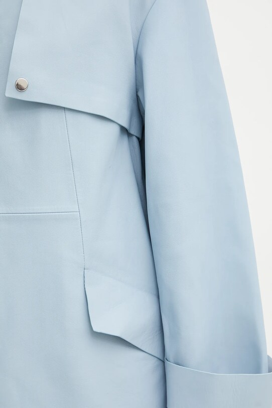 BOSS bőrkabát 50531308 kék