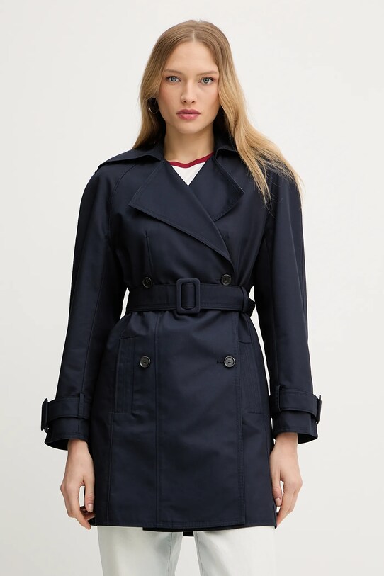 Pinko trenci cu captuseala bleumarin 104717.A1PR