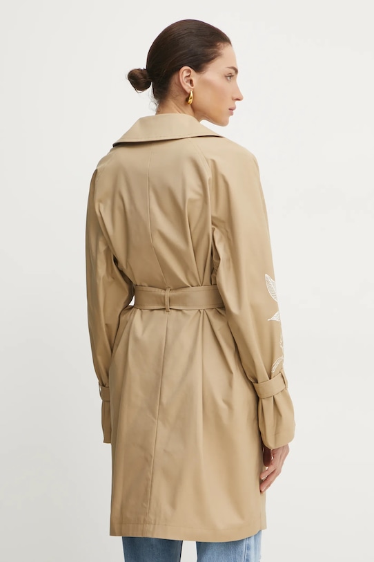 Odzież Twinset płaszcz 251AP2050 beżowy