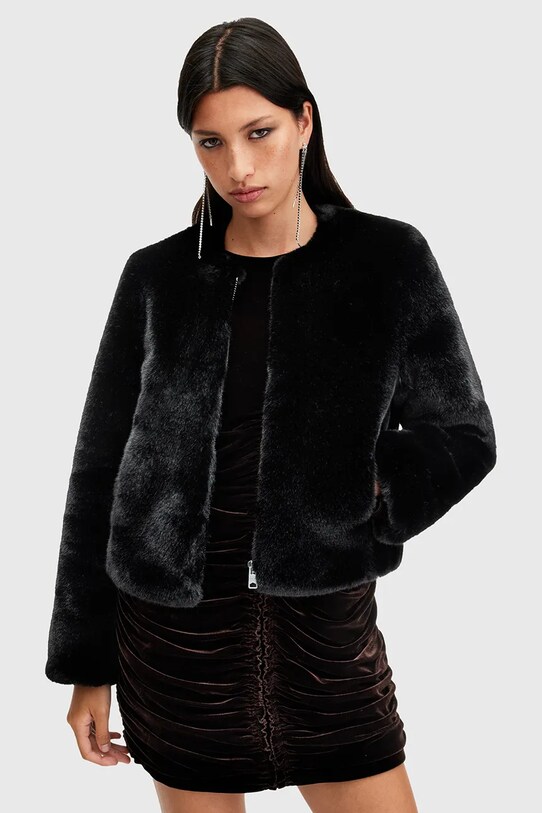 AllSaints geacă FLORENCE cu captuseala negru W060OB