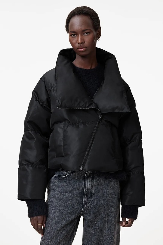 AllSaints geacă NICKOL cu captuseala negru W064OB