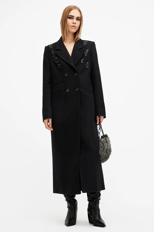 Шерстяное пальто AllSaints ELLEN W092OB