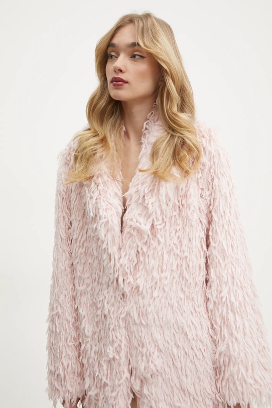 Kabát Guess FENIX W5RL33.KCN60 ružová