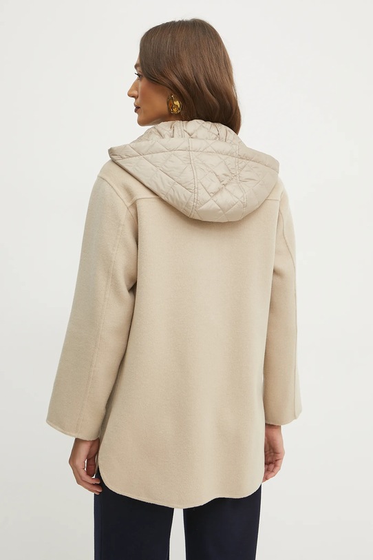 Oblečenie Vlnený kabát Luisa Spagnoli 541649 béžová