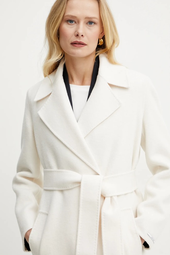 Marella płaszcz wełniany ALIBI beżowy 2513011031