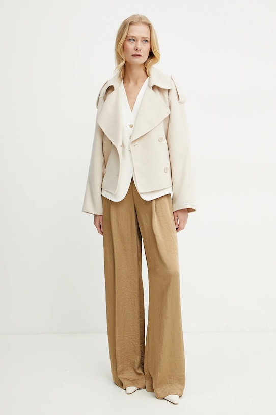 Marella płaszcz Emme by Marella 2515081021 beżowy SS25