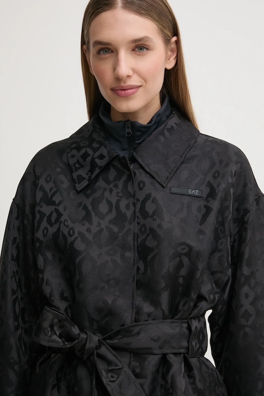 EA7 Emporio Armani palton negru AF15382.7W000486