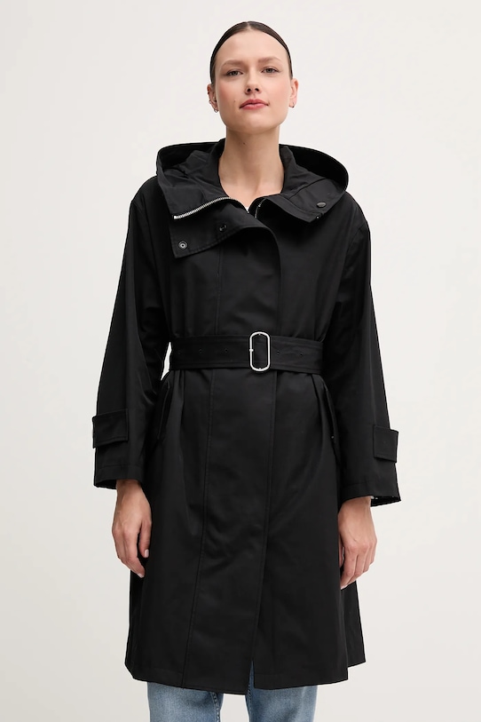 Sisley geacă cu captuseala negru 2H61LN05F