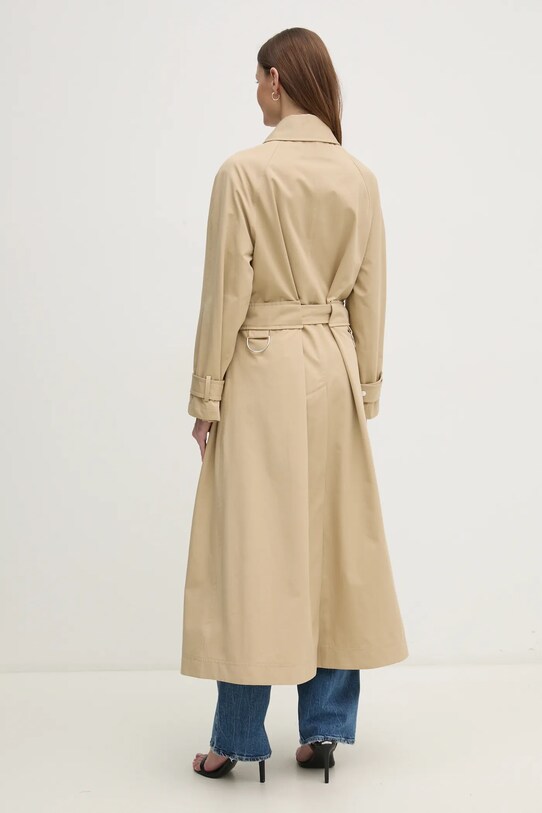 Хлопковое пальто Ivy Oak IO111145 бежевый SS25