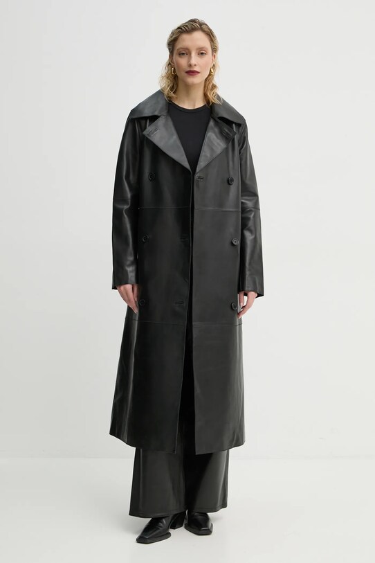 Kabát Stand Studio Paris 61538.7840 černá SS25