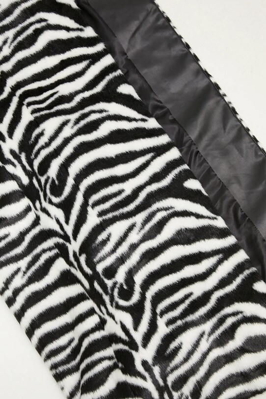 Rotate płaszcz Fluffy Clasp 1140202729 czarny