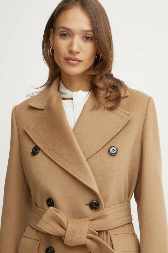 MAX&Co. palton de lână bej 2516011081200