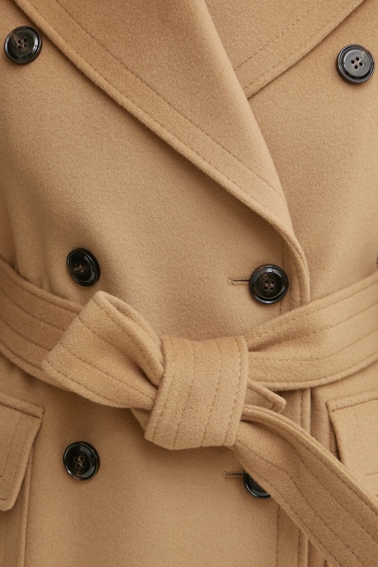 MAX&Co. palton de lână 2516011081200 bej