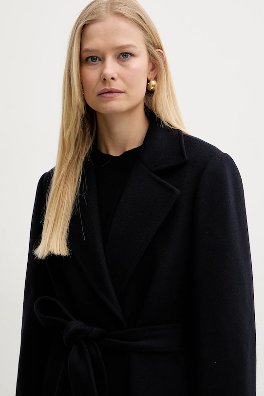 MAX&Co. płaszcz wełniany 2518011034200 granatowy