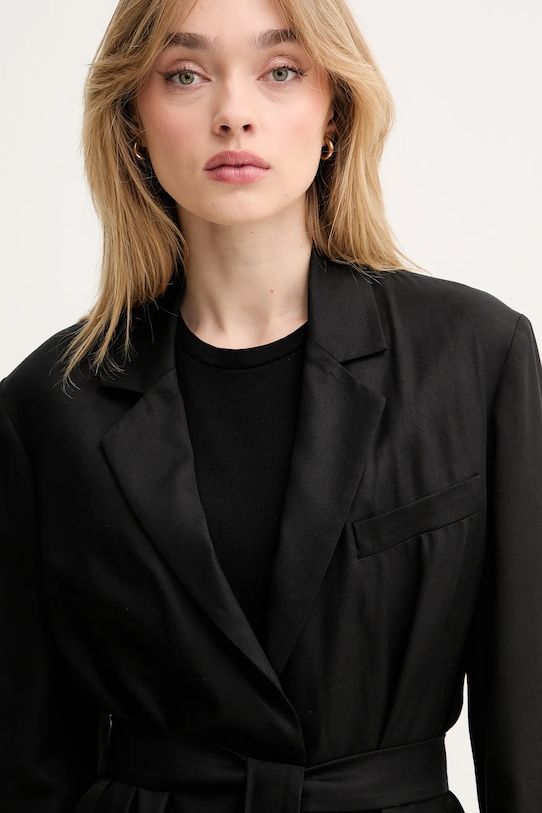 Iceberg sacou negru L011.5222