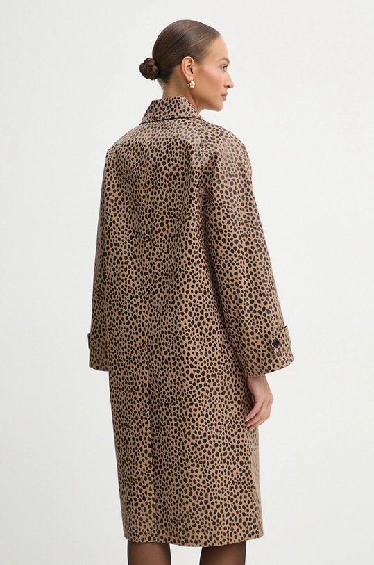 Odzież MICHAEL Michael Kors płaszcz bawełniany MR520H7GUC brązowy