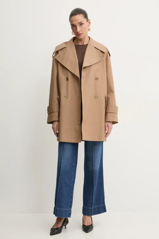 MICHAEL Michael Kors trenci din bumbac MR520GTDTY bej SS25