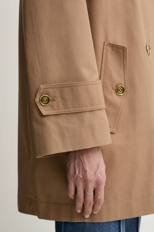 Хлопковый тренч MICHAEL Michael Kors MR520GTDTY