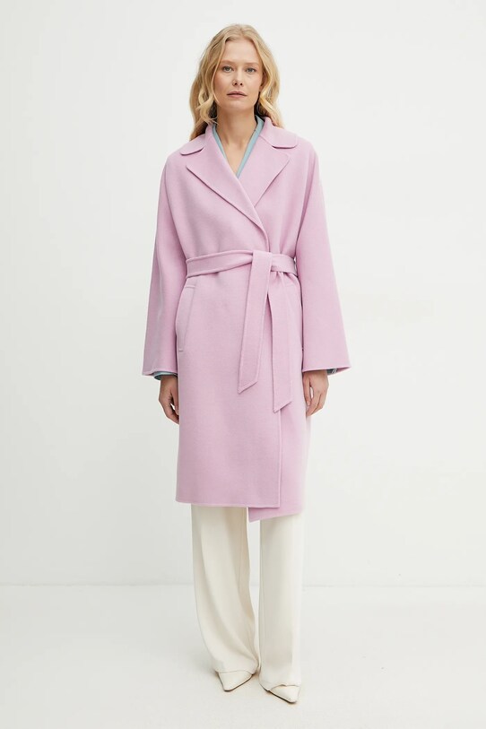 Vuneni kaput Weekend Max Mara roza 2515011011600