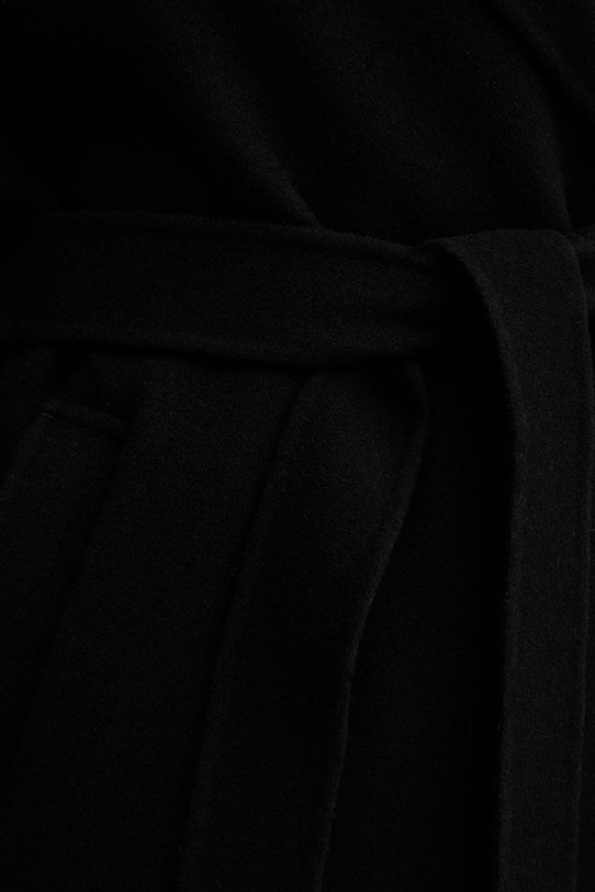 Weekend Max Mara palton de lana 2515011011600 negru