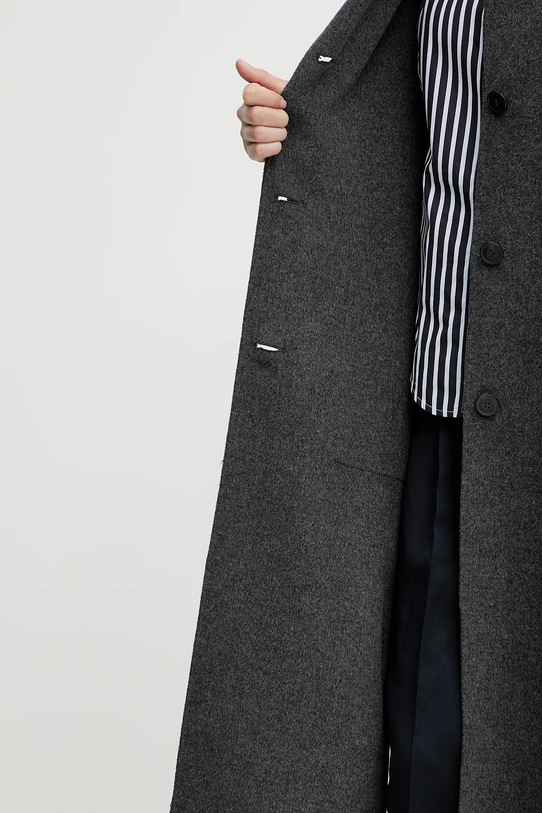 Weekend Max Mara palton de lână 2515011031600 gri