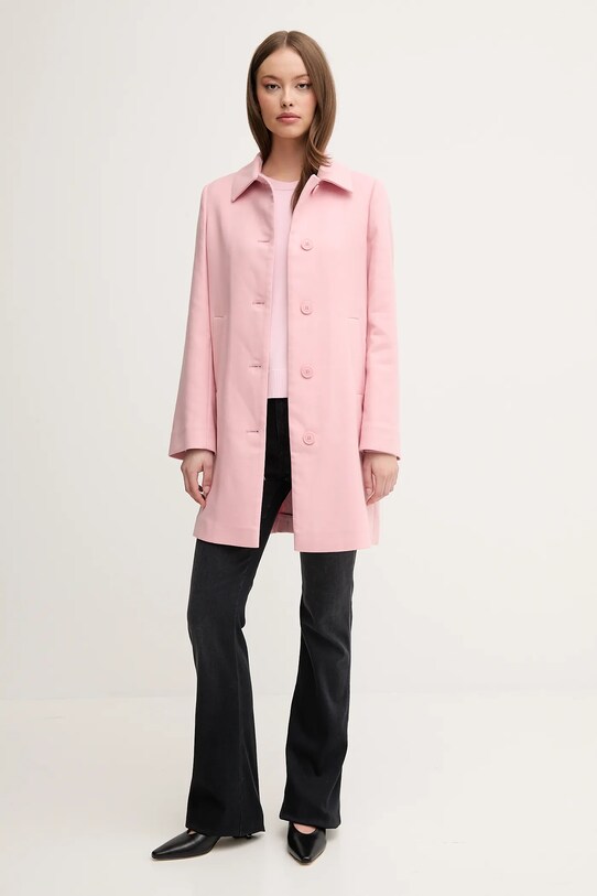 Пальто United Colors of Benetton 2YEBDN07N розовый SS25
