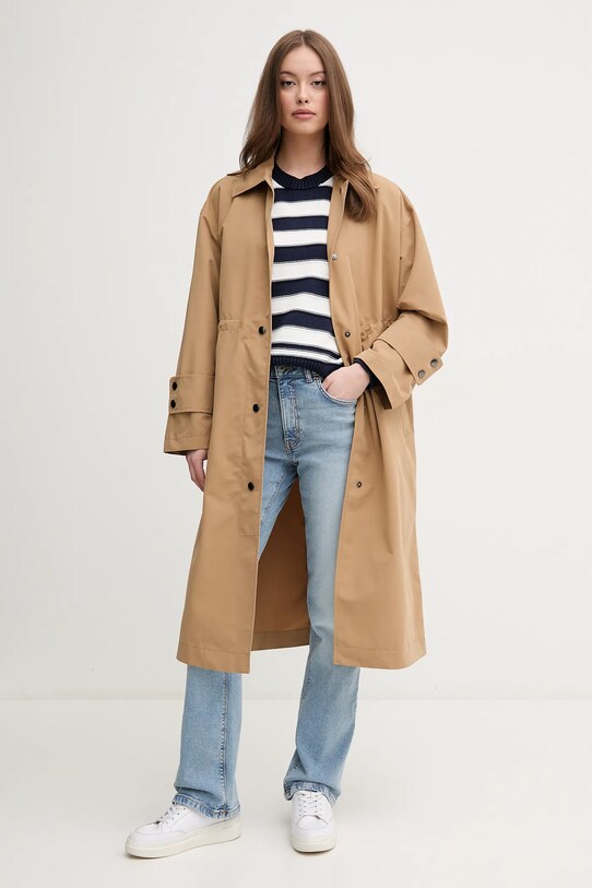 United Colors of Benetton trench 241XDN07I verde SS25