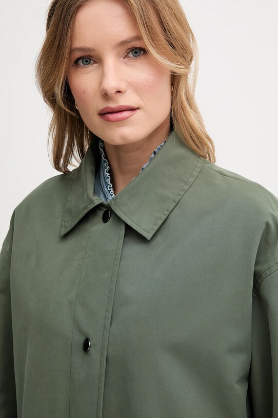 United Colors of Benetton trench verde 241XDN07I