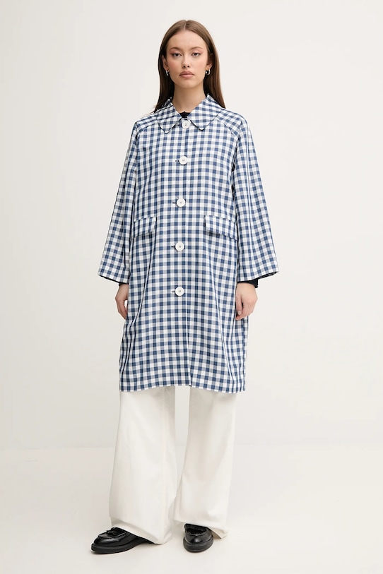 Trench kabát United Colors of Benetton nezateplené námořnická modř 2OPFDN07P