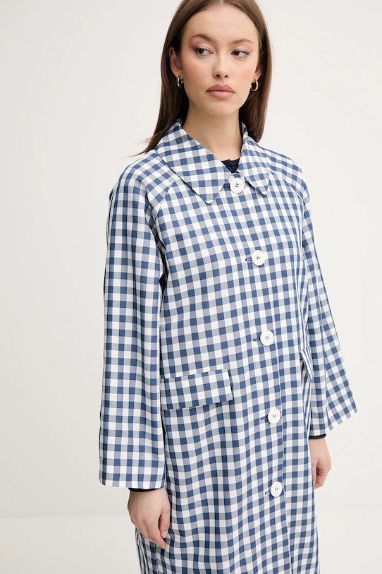 Trench kabát United Colors of Benetton námořnická modř 2OPFDN07P