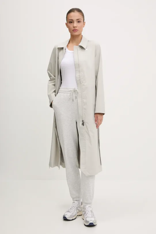 Пальто K-Way K61337W сірий SS25