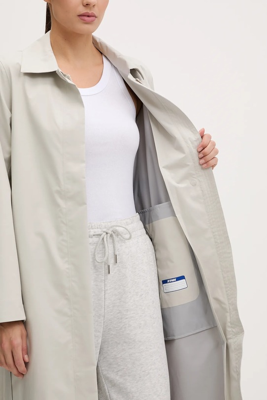 Пальто K-Way K61337W сірий