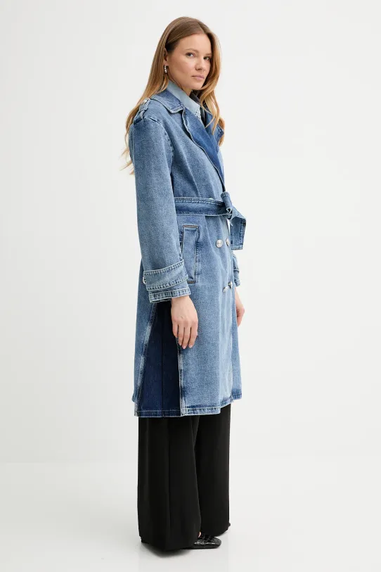 Liu Jo palton jeans UA5217.DS007 albastru SS25