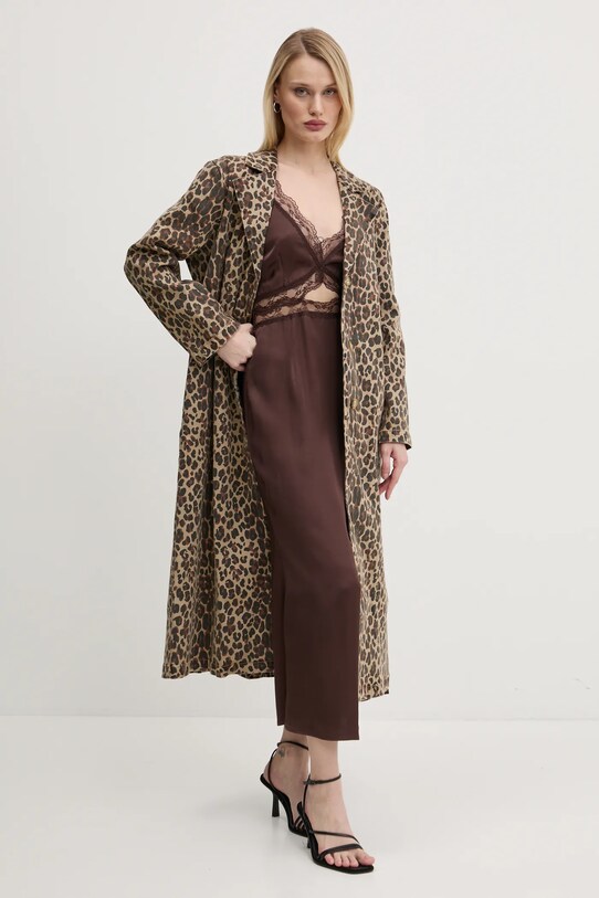 Kabát Never Fully Dressed Lucia NFDOU403 béžová SS25