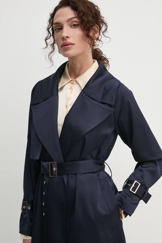 Fracomina palton FR25SC7004W76601 bleumarin