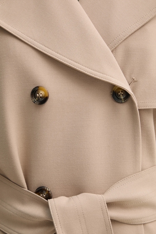 Trenčkot Bruuns Bazaar BBW3846 béžová