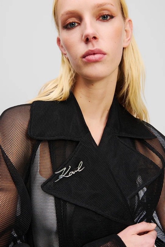 Одяг Тренч Karl Lagerfeld A2W15021 чорний