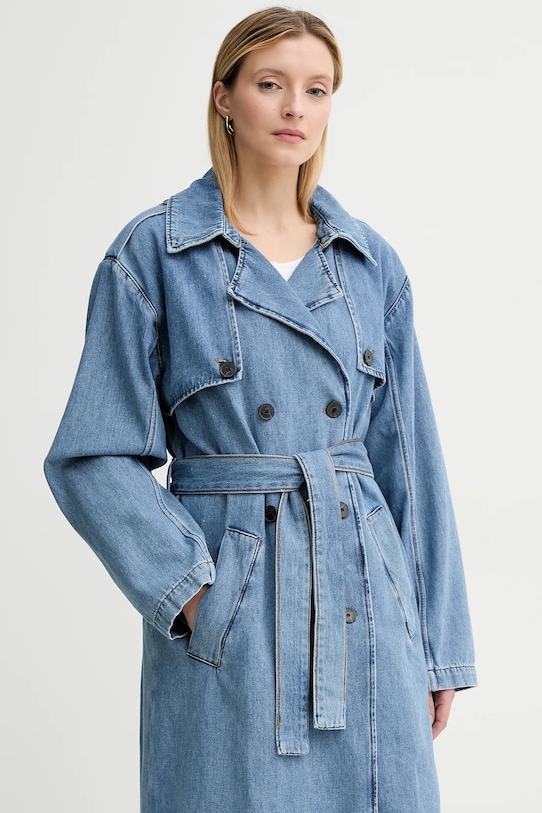 BA&SH trenci din denim TRESCA 1E25TRES albastru SS25